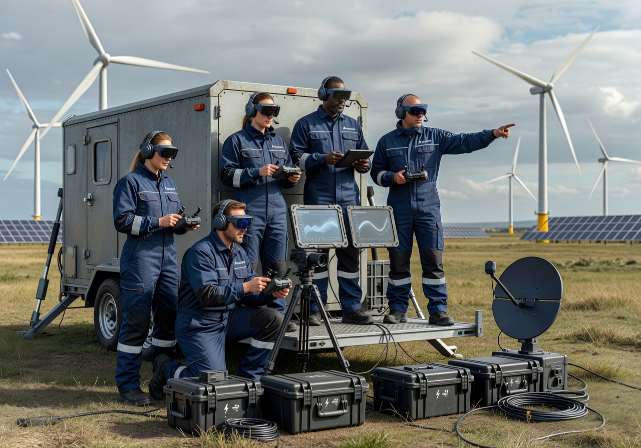 Aerones engineers ground control station renewable energy